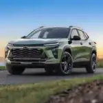 2026 Chevrolet Trax Activ Cacti Green parked