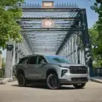 2026 Chevrolet Traverse BraunAbility 3/4 Front and Passenger Side Profile