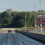 Corvette zr1x completing the quarter mile