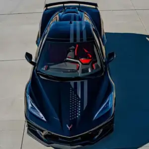 2026 Chevrolet Corvette Stingray Overhead View