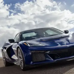 2026 Corvette ZR1 Front View in Motion