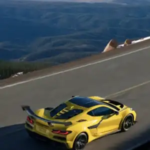 2026 Corvette ZR1 Overhead View