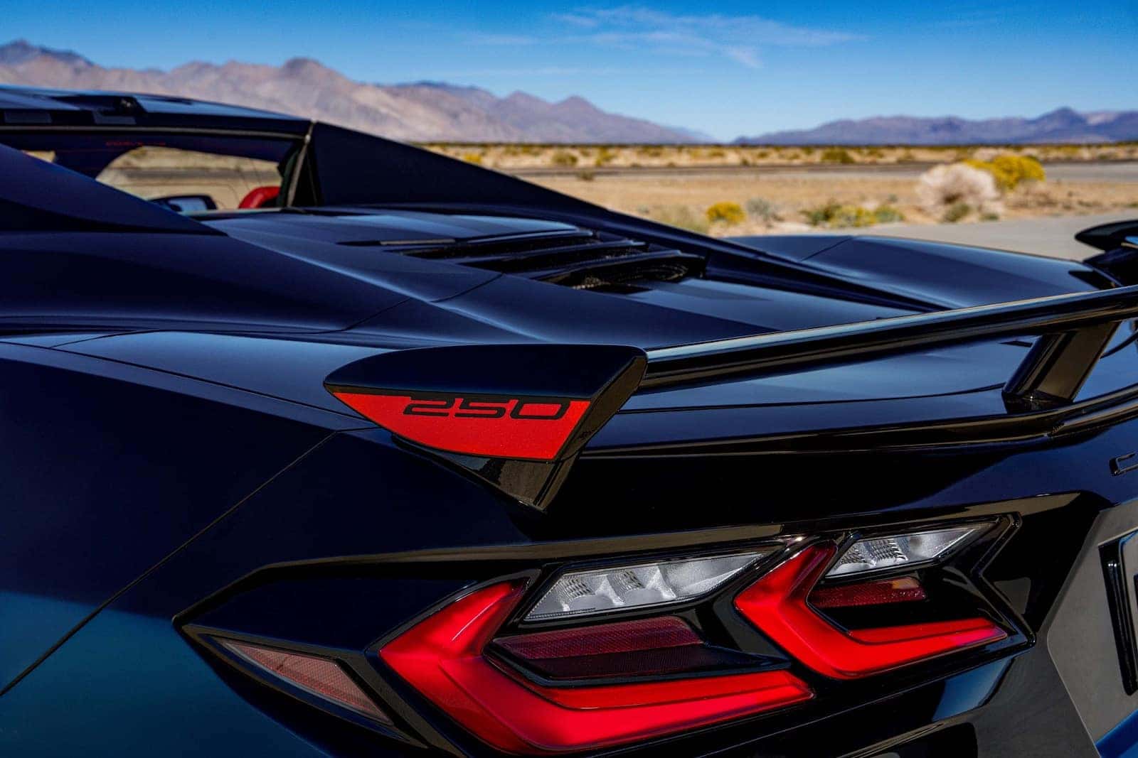 2026 Chevrolet Corvette Stars and Steel Edition rear wing
