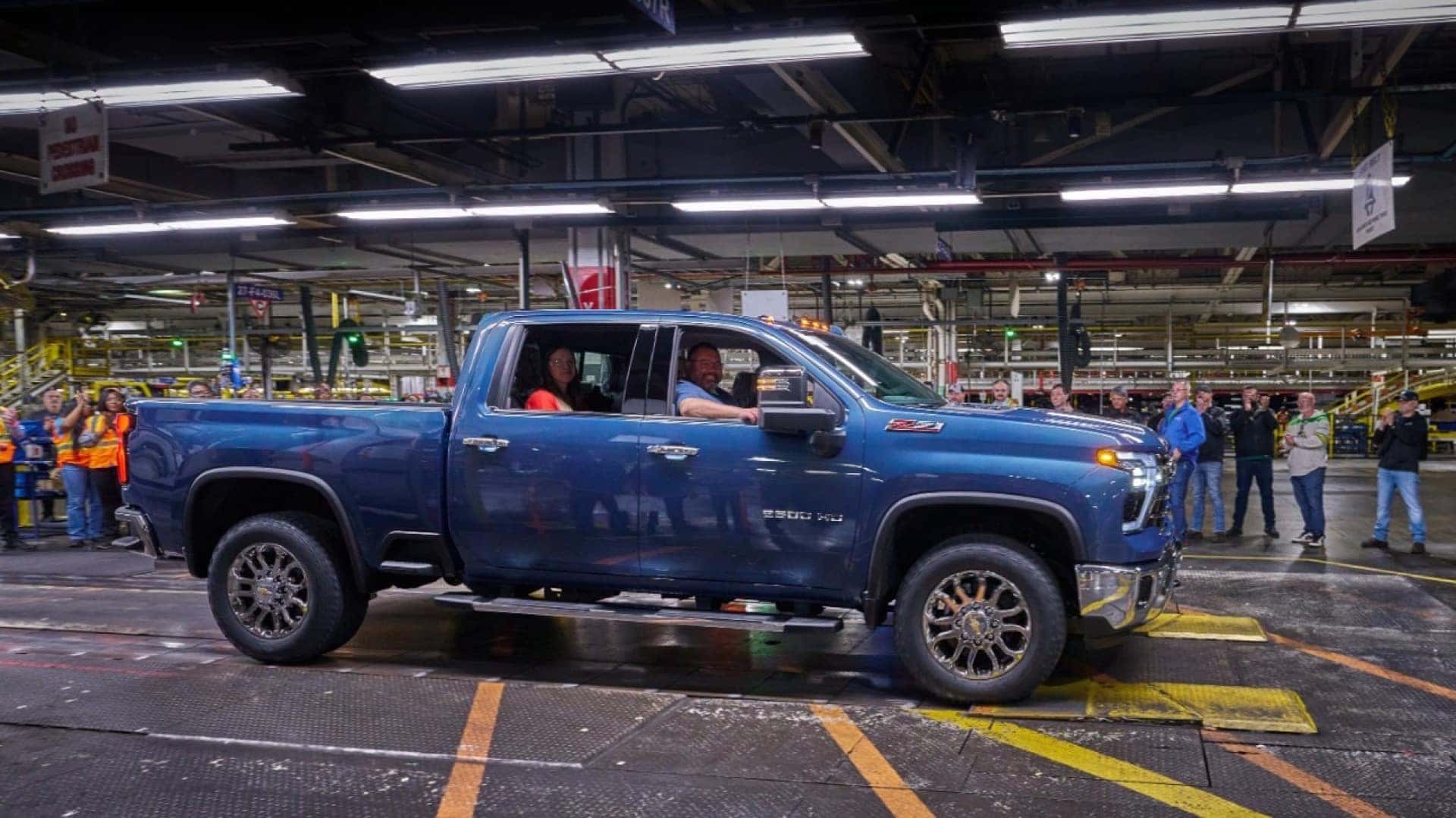 2026 Chevrolet Silverado 2500 Crew Cab LTZ 16 millionth vehicle produced