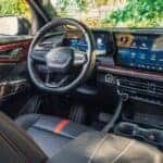 The Technologically Advanced Front Interior Of The Reliable and Dependable Chevrolet Traverse
