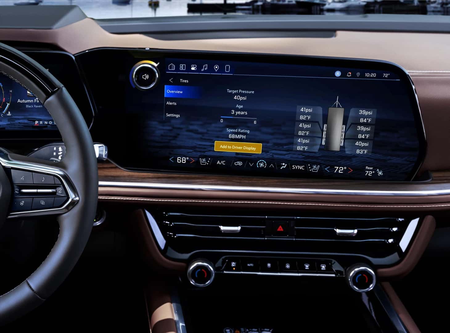 The Assistive Infotainment Touchscreen Center Of The Technologically Advanced 2026 Chevrolet Suburban High Country