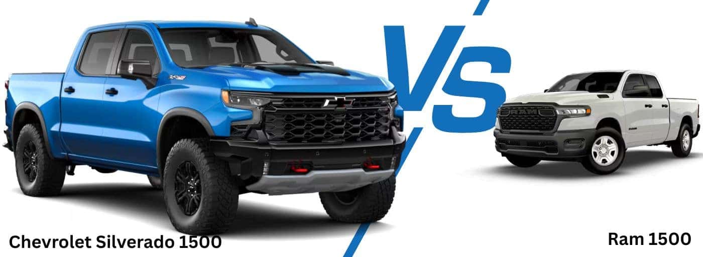 2026 Chevrolet Silverado 1500 vs RAM 1500