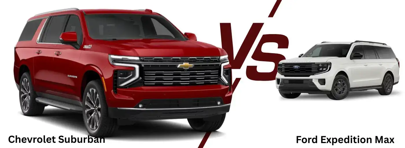 2026 Chevrolet Suburban vs Ford Expedition Max