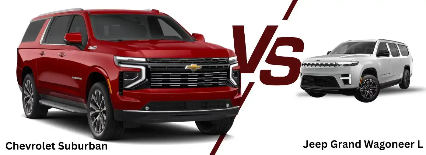 2026 Chevrolet Suburban vs Jeep Grand Wagoneer L