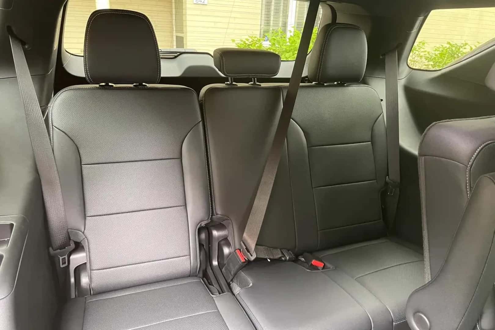 The Comfortable, Roomy, And Secure Back Seats Of The Fabulous And Family-Friendly Chevrolet Traverse