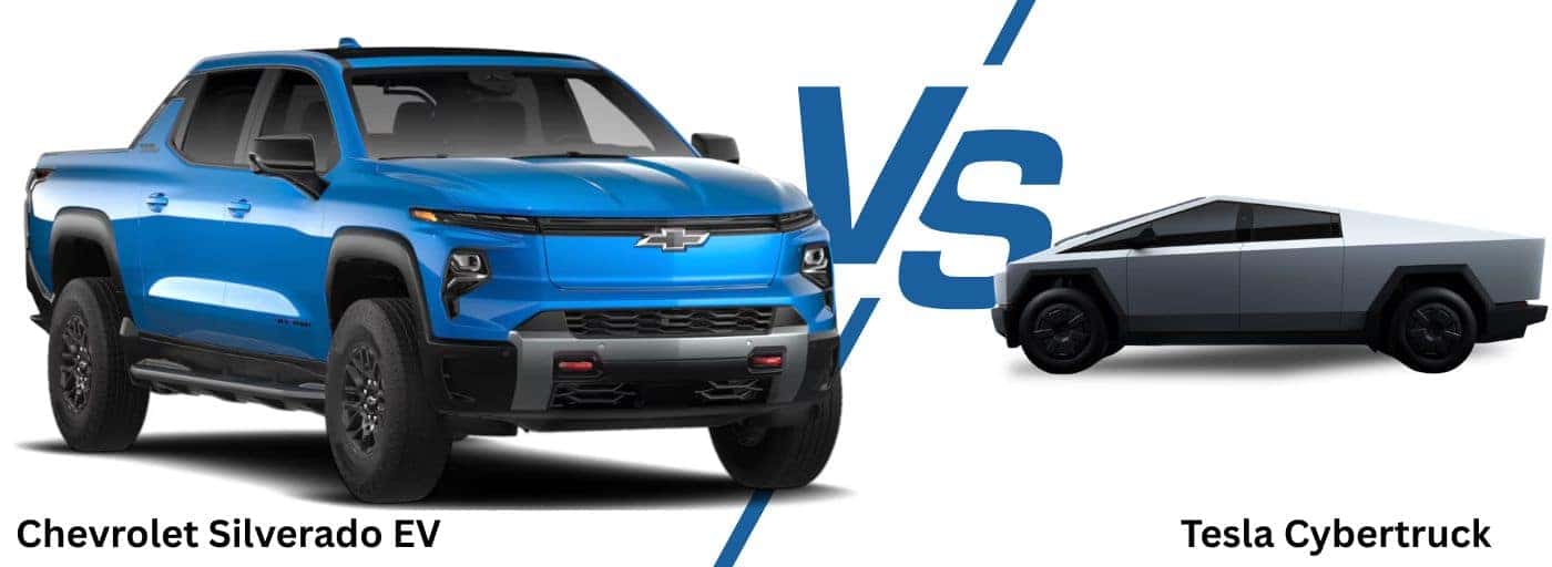 2026 Chevrolet Silverado EV vs Tesla Cybertruck