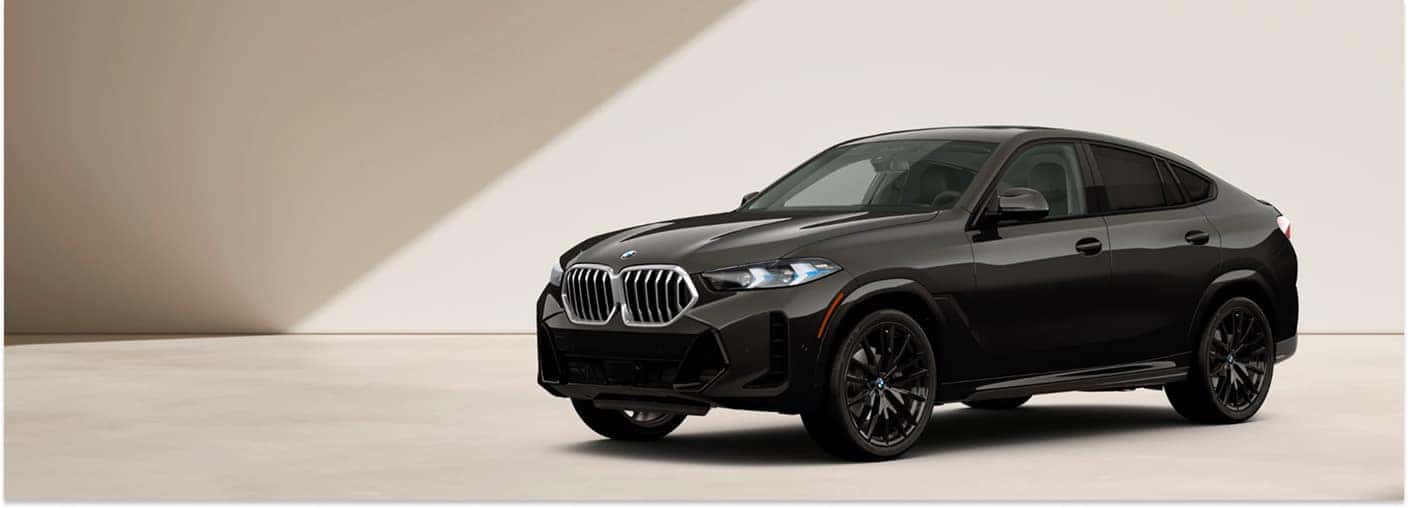 2027 BMW X6 Parked in a White Room