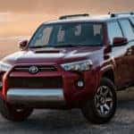 red 2021 toyota 4runner