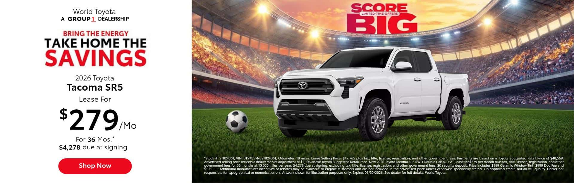 Tacoma SR5